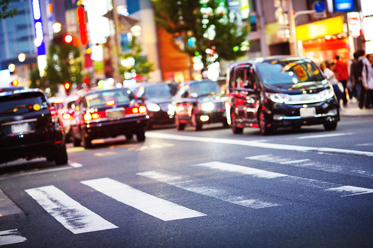 Tokyo night taxi