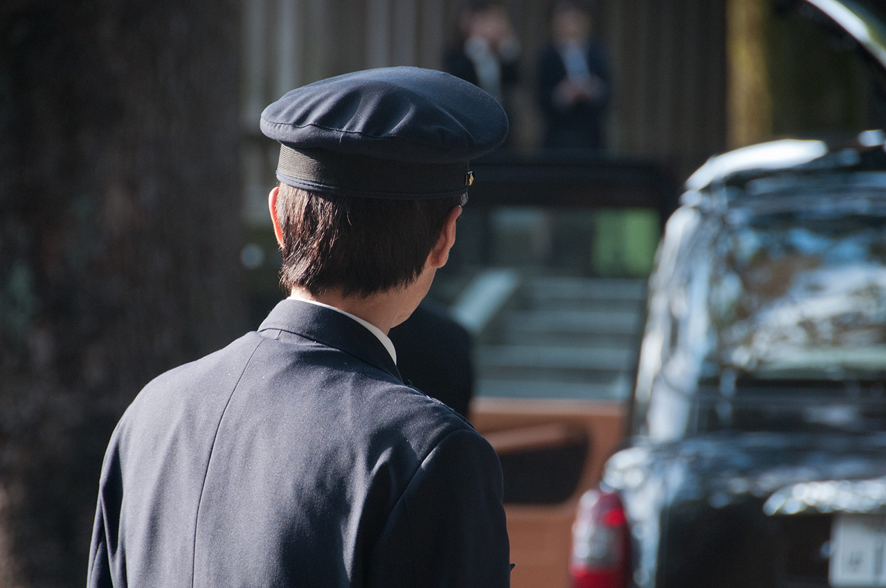 Tokyo taxi driver